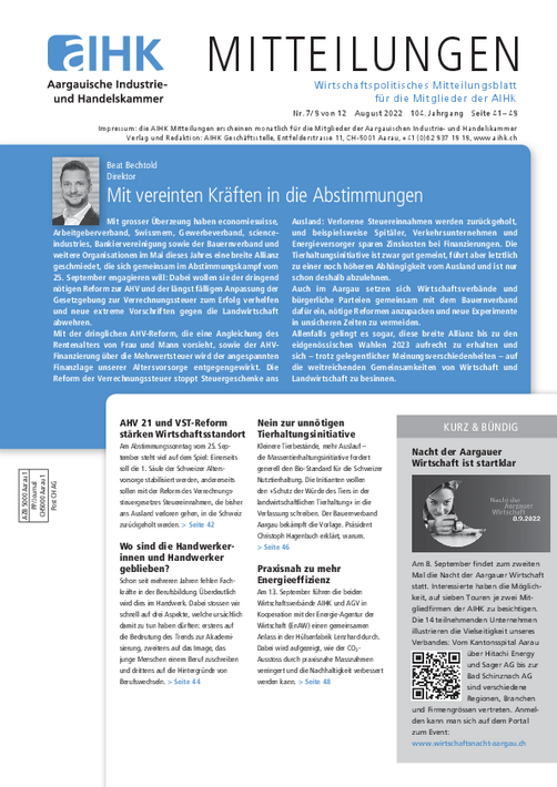 Mitteilungen 7-8/2022