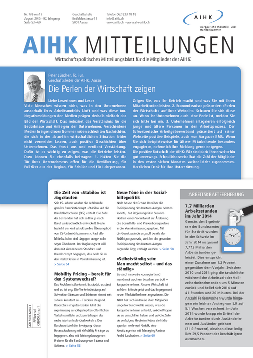 Mitteilungen 7-8/2015